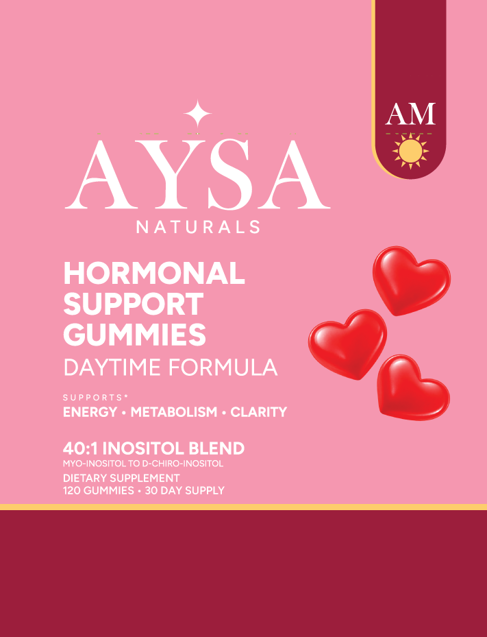 AYSA AM daytime formula packaging